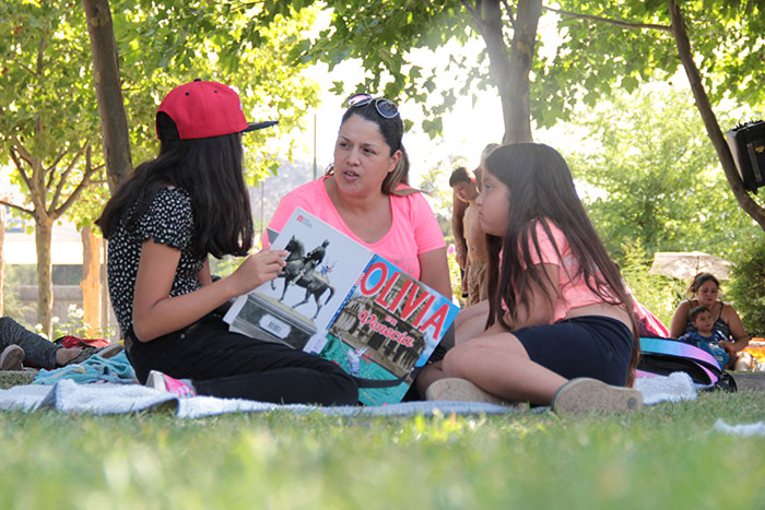 BIBLIOPISCINA: El desafío de llevar la lectura al Balneario Municipal de Puente Alto