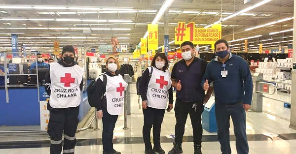 La labor de Cruz Roja filial Puente Alto frente a la pandemia del coronavirus