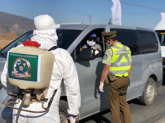 Rigurosos controles sanitarios en los ingresos a San José de Maipo y Pirque