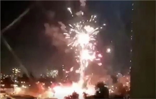 Reportan “festival” de fuegos artificiales en La Florida