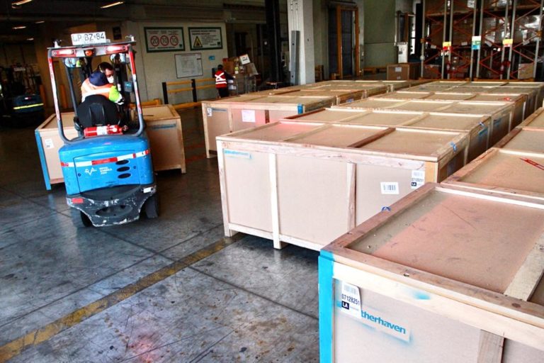 Llegó el hospital modular que se instalará a un costado del Sótero del Río
