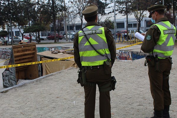 Hombre fue encontrado muerto en “Plaza de la Matte” en Puente Alto