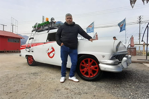 [Video] Se aclara el misterio: Dueño del auto de “Los cazafantasmas” es de Puente Alto