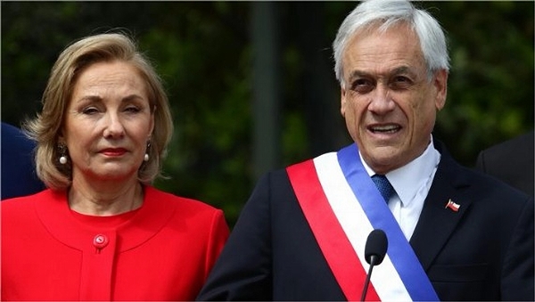 Covid-19: A cuarentena Presidente Piñera y Primera Dama, Cecilia Morel