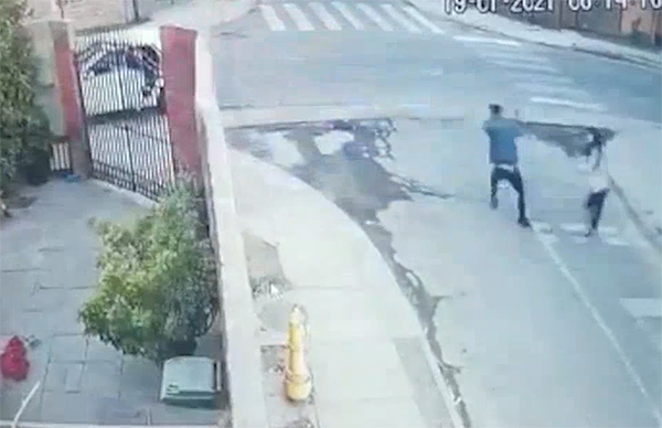 Detective recién egresada baleó a delincuente venezolano que quiso robarle en plena vía pública