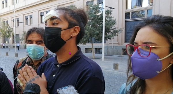 Ciclista : “me agredieron en el suelo con fuerza, con fuerza que no se necesitaba, yo ya estaba reducido”,