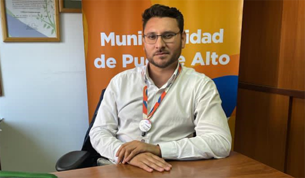 Paul Olivares se refiere al trabajo municipal en tareas de reciclaje en tiempos de pandemia