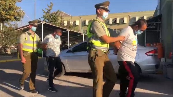 Banda fue detenida con armas y varios millones en efectivo en Puente Alto