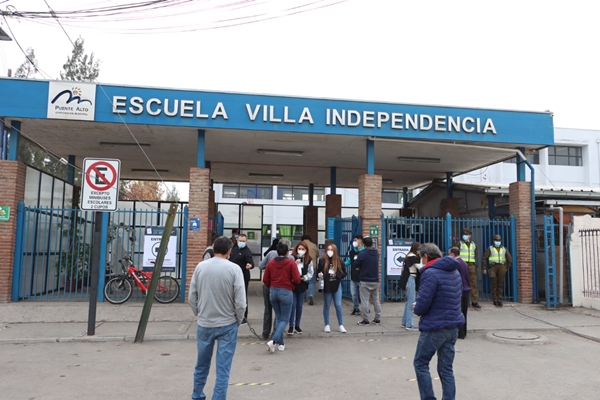 Delegada electoral impidió trabajo de la prensa al interior de local de votación