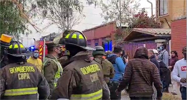 Confirman muerte de niña de tres años en incendio ocurrido en Puente Alto