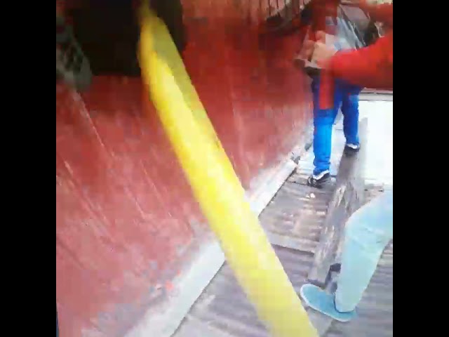 [Video] El drámatico rescate que realizó carabineros durante incendio en Puente Alto