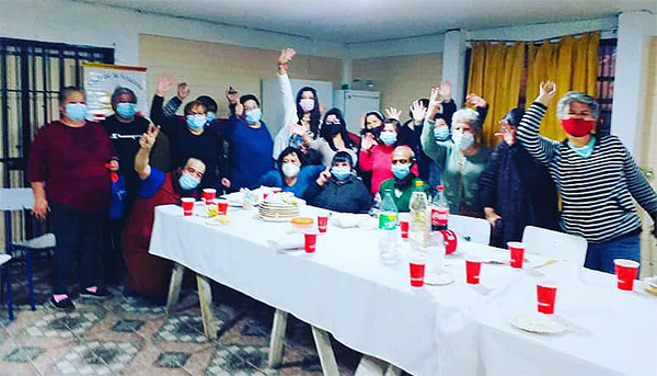 Se reencontraron Adultos Mayores en Club “Las Azucenas”