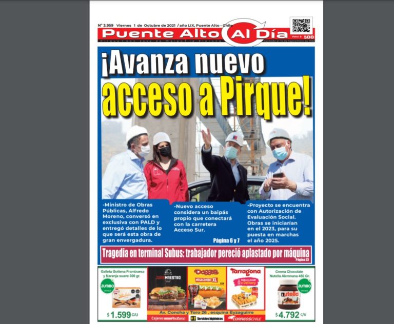 Revisa la edición de este viernes 1 de octubre de 2021