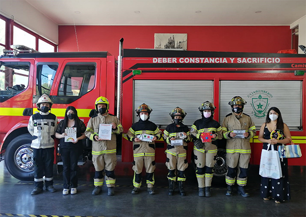 Bomberos se capacitan en protocolos de atención en emergencias con personas del espectro autista