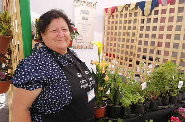 Patricia Cabrera, entre plantas y hierbas