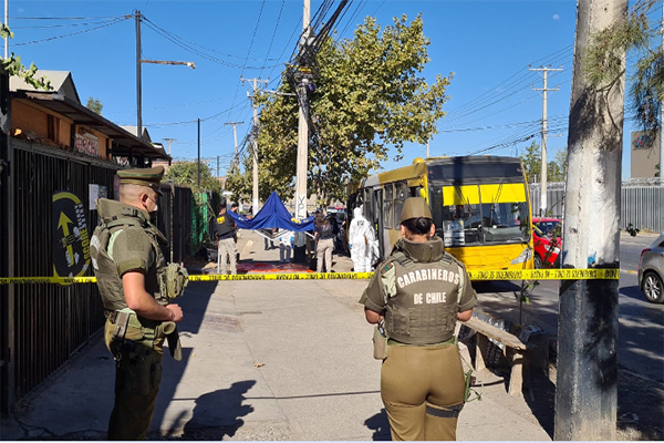 Víctima de baleo en transantiago estaba en situación de calle