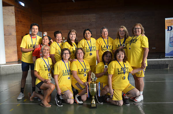 Antofagasta fue líder en básquetbol “Encestando años dorados”