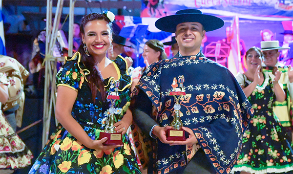 Dante Poblete, el puentealtino vicecampeón de Cueca Senior a nivel nacional