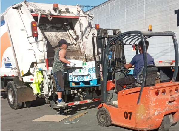 Robo de camión con carne terminó en la emblemática avenida Charles Aránguiz en Puente Alto
