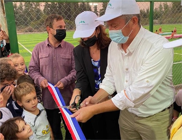 “Sport Pirque”, el nuevo complejo deportivo para el uso de la comunidad