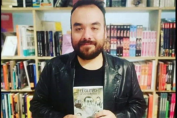 Carlos Barraza presenta su primer libro “El olimpo de los olvidados”