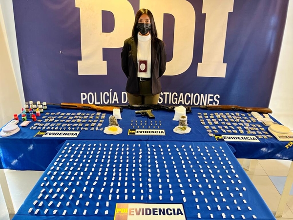 PDI allana cuatro domicilios en población Diego Portales
