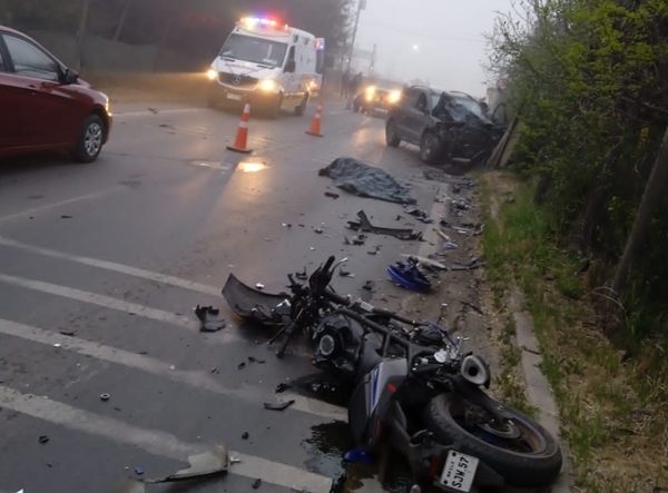 Accidente de tránsito en Pirque deja una persona fallecida