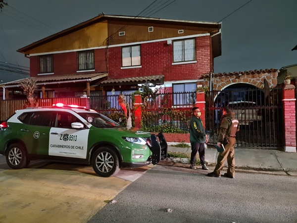 Una persona resultó herida a bala en violento portonazo