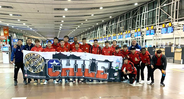 Únicos representantes chilenos: FC Bajos de Mena llega a Bolivia para disputar torneo internacional