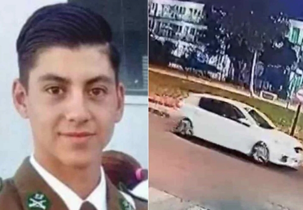 [Video] Cámaras de seguridad captan el momento del asesinato de carabinero