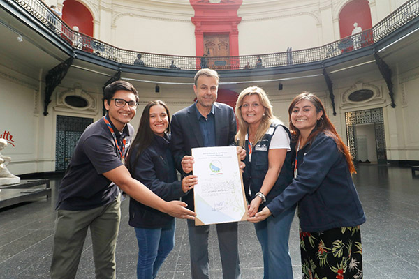 <strong>Municipalidad de Puente Alto recibió certificado por su gestión en el cuidado del medio ambiente</strong>