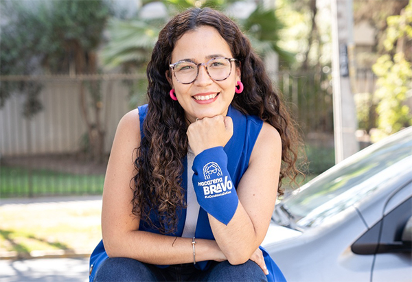 Macarena Bravo y su principal bandera de lucha: La Seguridad