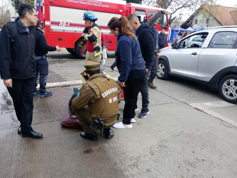 Atropellan a mujer en calle Balmaceda