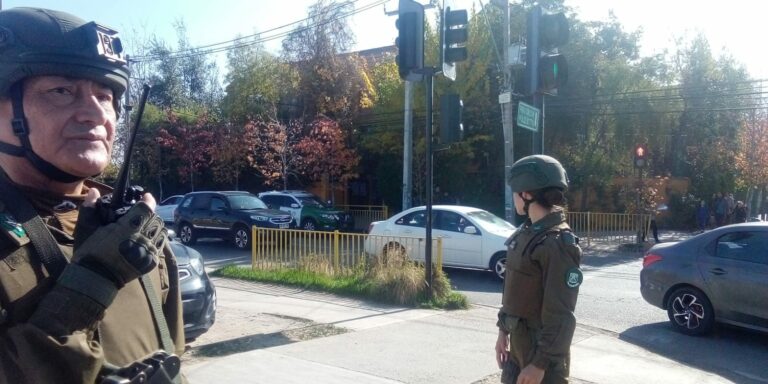 Persecución policial comenzó en O’Higgins y terminó en Puente Alto