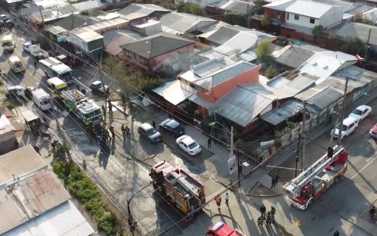 Incendio en calle Los Toros fue provocado por una estufa a gas