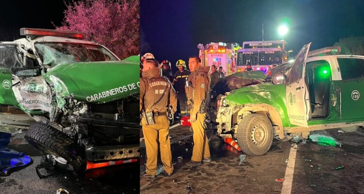 Dos Carabineros y un sospechoso mueren en intensa persecución