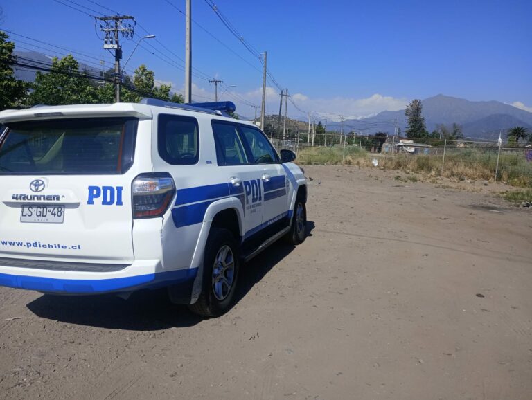 PDI investiga homicidio en calle Eyzaguirre