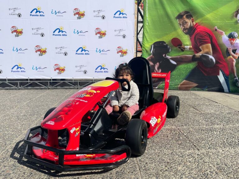 La Fórmula E-Karts vuelve a Puente Alto: frontis de la Municipalidad se transformará en una pista de carreras